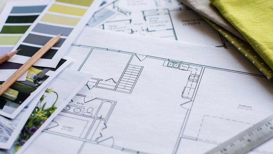interior layout materials