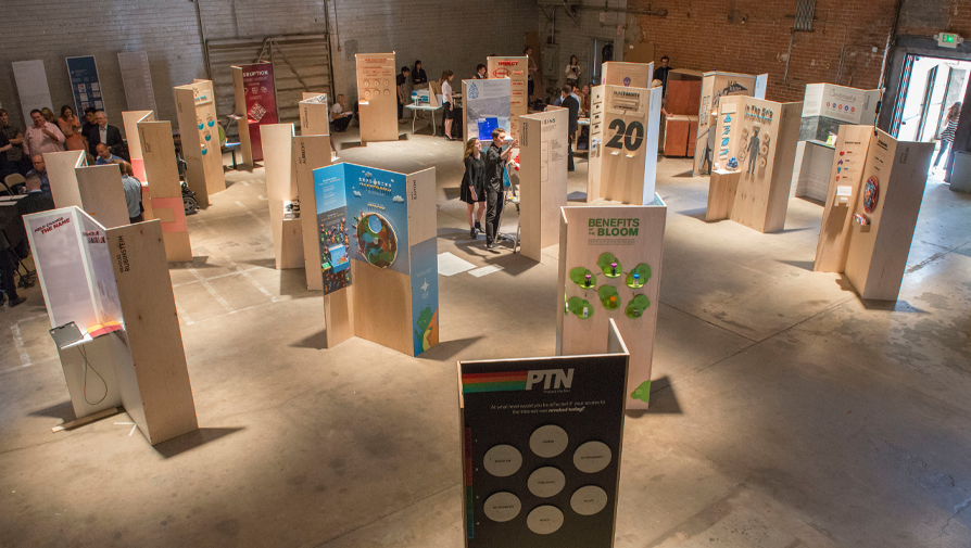 visual communication exhibit