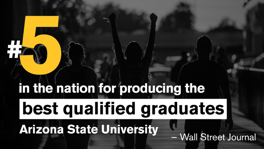 #5 in the nation for the producing the best qualified graduates