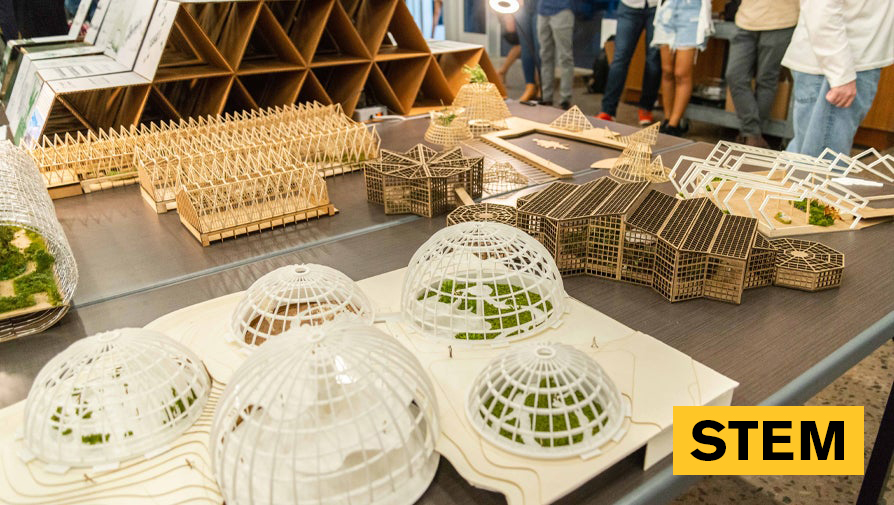 architecture models display STEM Designation